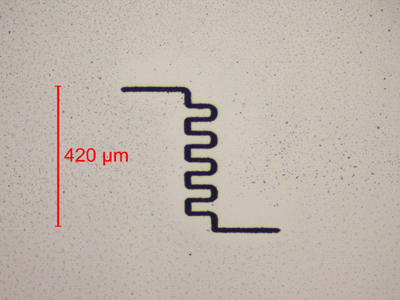 Silicon scribing